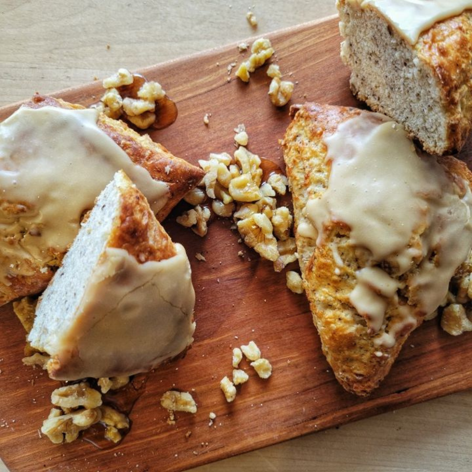 Maple Walnut Scone